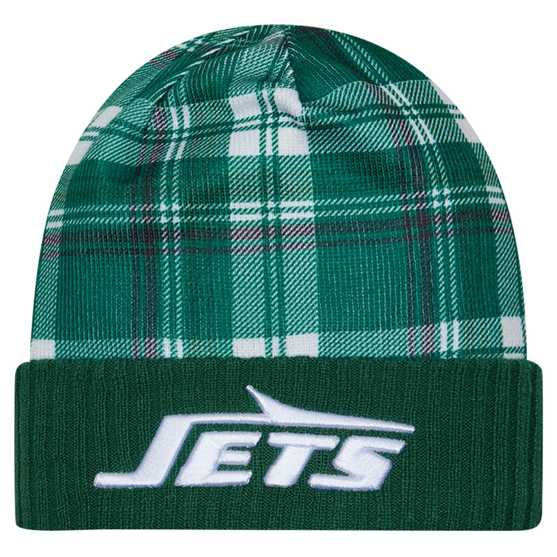 New York Jets New Era Sideline Statement Cuffed Knit Hat - Green for sale