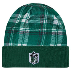 New York Jets New Era Sideline Statement Cuffed Knit Hat - Green for sale