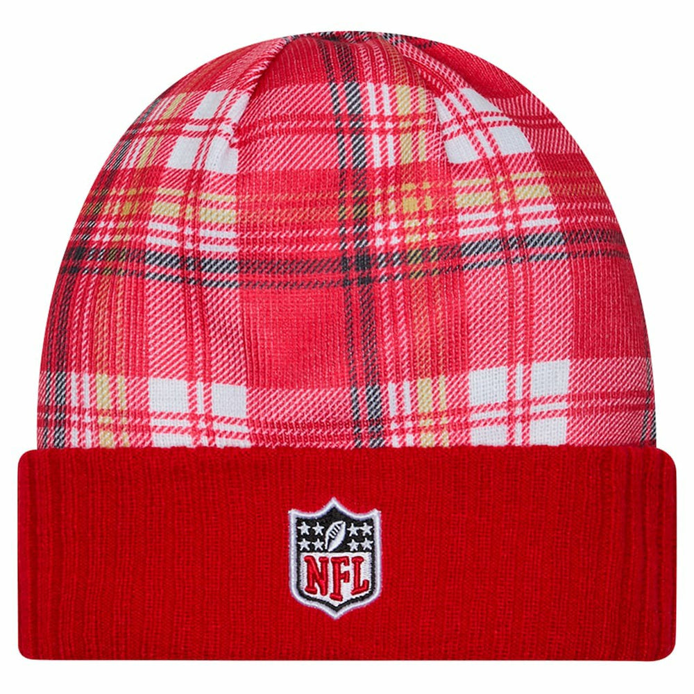 San Francisco 49ers New Era Sideline Statement Cuffed Knit Hat - Scarlet cheap