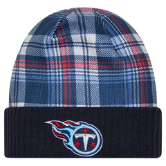 Tennessee Titans New Era Sideline Statement Cuffed Knit Hat - Navy on sale