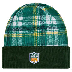Green Bay Packers New Era Sideline Statement Cuffed Knit Hat - Green outlet