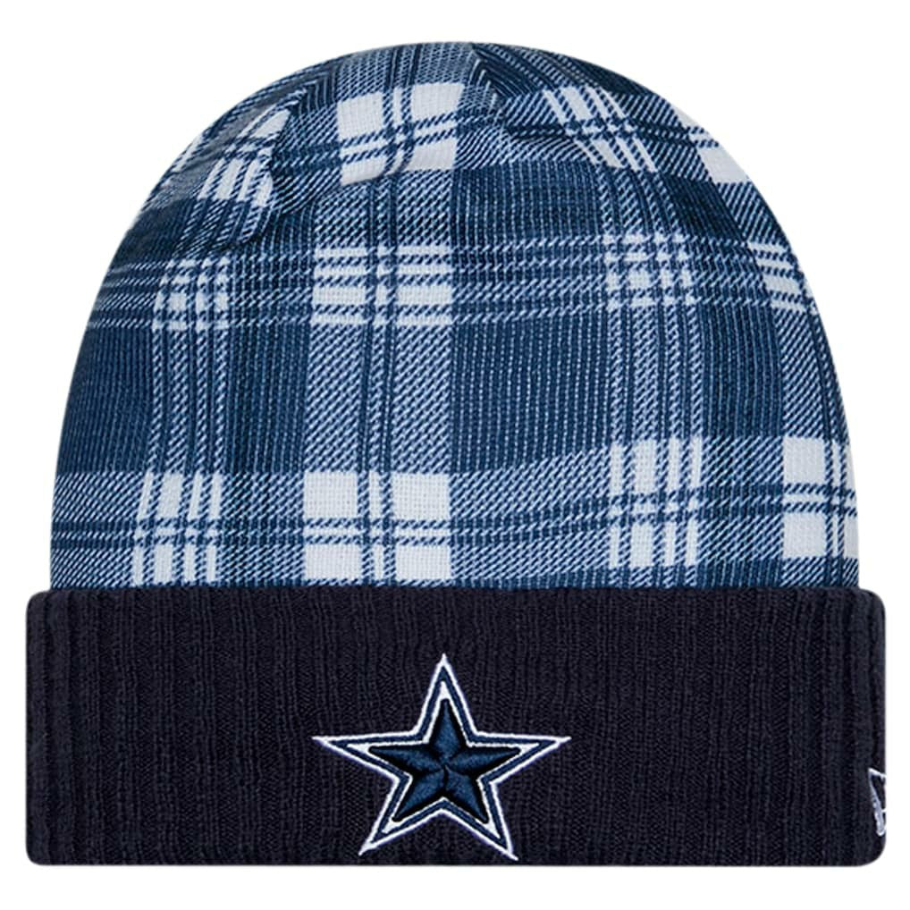 Dallas Cowboys New Era Youth Sideline Statement Cuffed Knit - Navy online