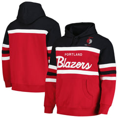 Portland Trail Blazers Head Coach Pullover Hoodie - Red/Black discount