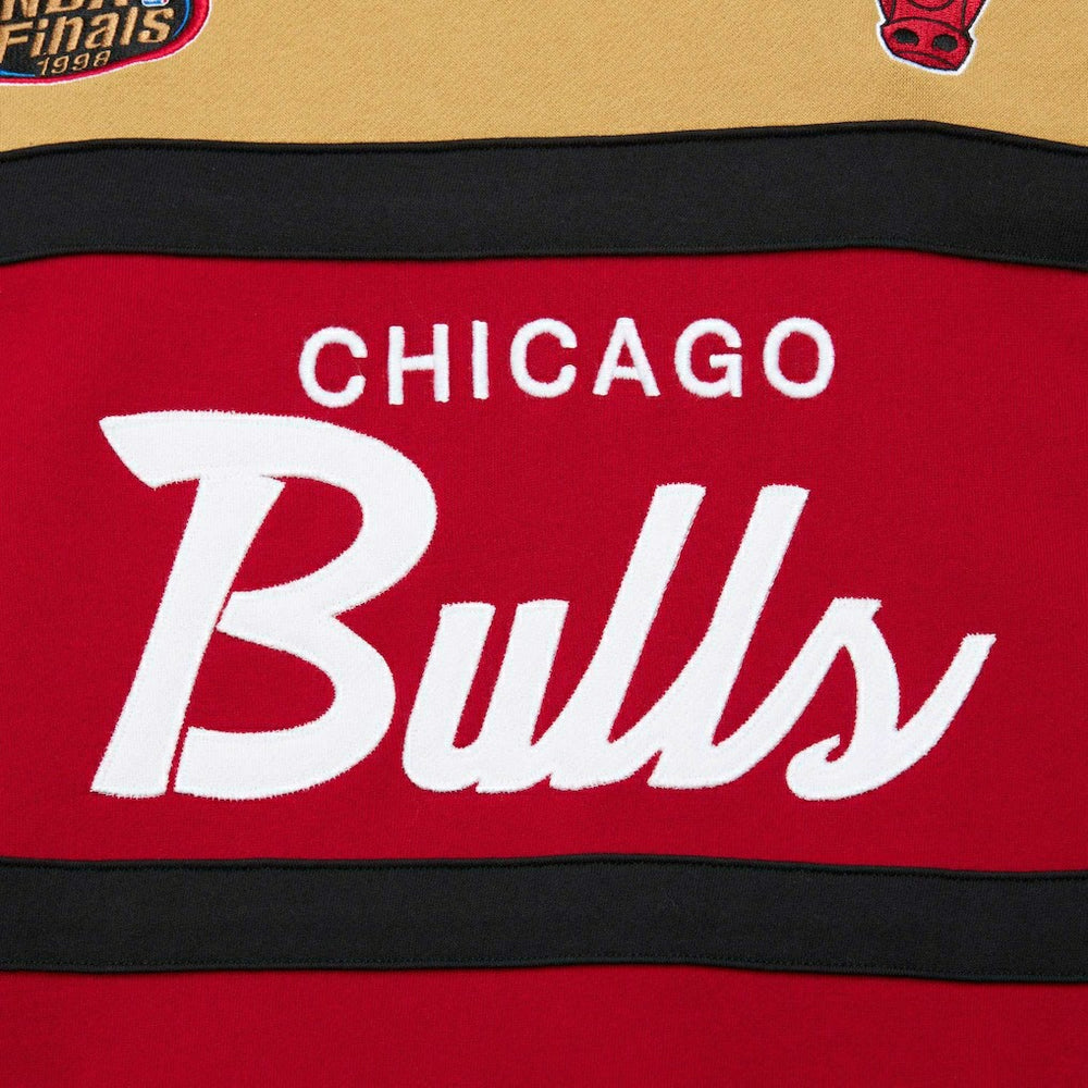Chicago Bulls Head Coach Pullover Hoodie - Red/Gold for sale