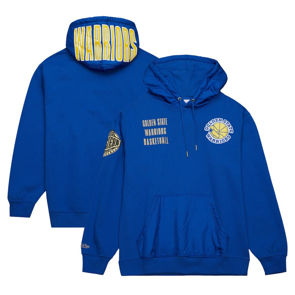 Golden State Warriors Team OG 2.0 Vintage Logo Fleece Pullover Hoodie sale - Royal outlet