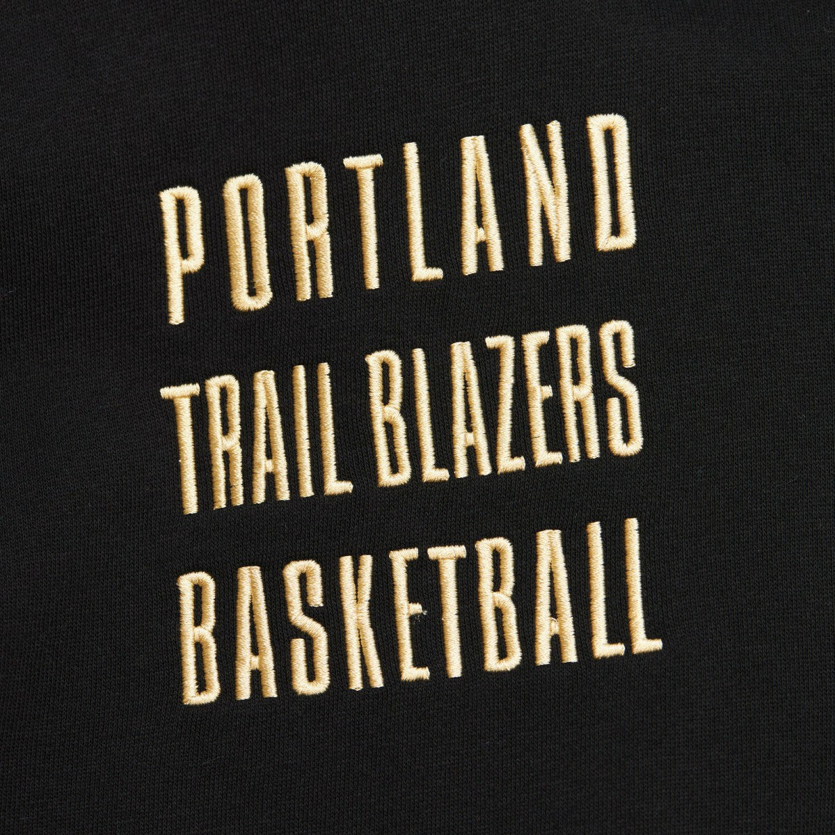 Portland Trail Blazers Team OG 2.0 Vintage Logo Fleece Pullover Hoodie - Black for sale