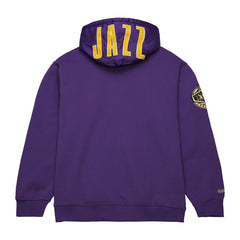 Utah Jazz Team OG 2.0 Vintage Logo Fleece Pullover Hoodie - Purple discount