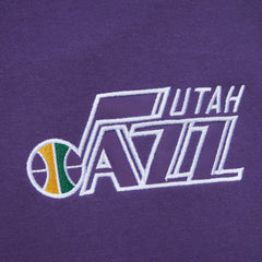 Utah Jazz Team OG 2.0 Vintage Logo Fleece Pullover Hoodie - Purple discount