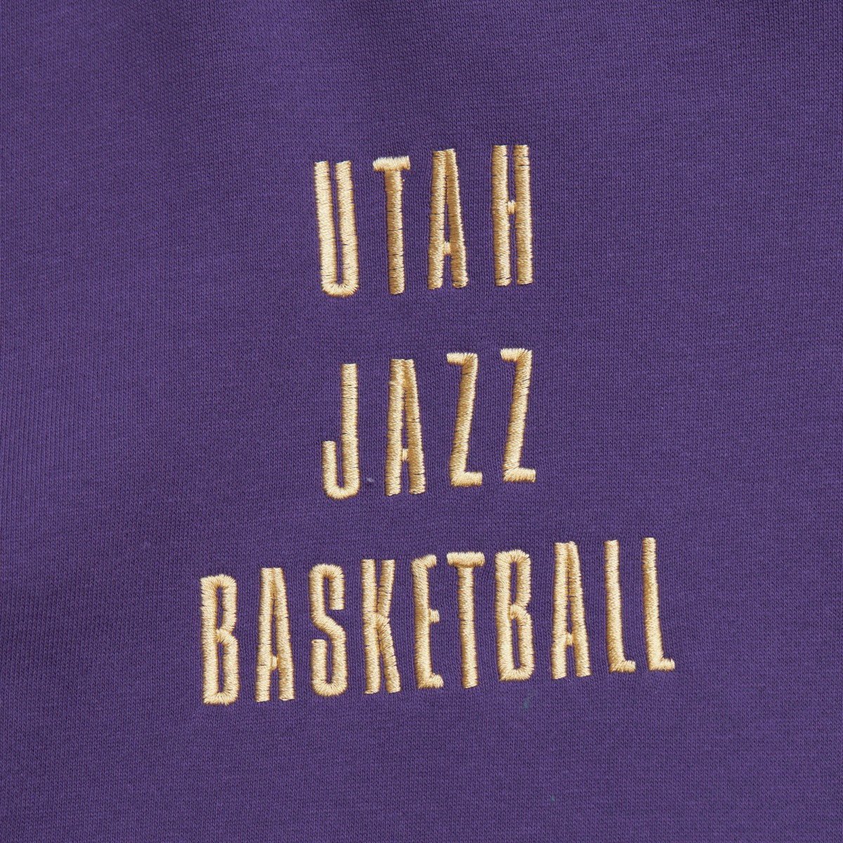 Utah Jazz Team OG 2.0 Vintage Logo Fleece Pullover Hoodie - Purple discount
