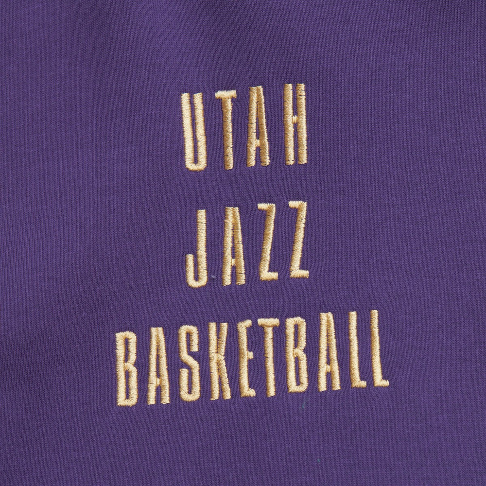Utah Jazz Team OG 2.0 Vintage Logo Fleece Pullover Hoodie - Purple discount