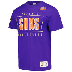 Phoenix Suns Hardwood Classics Team OG 2.0 Premium Vintage Logo T-Shirt - Purple on sale