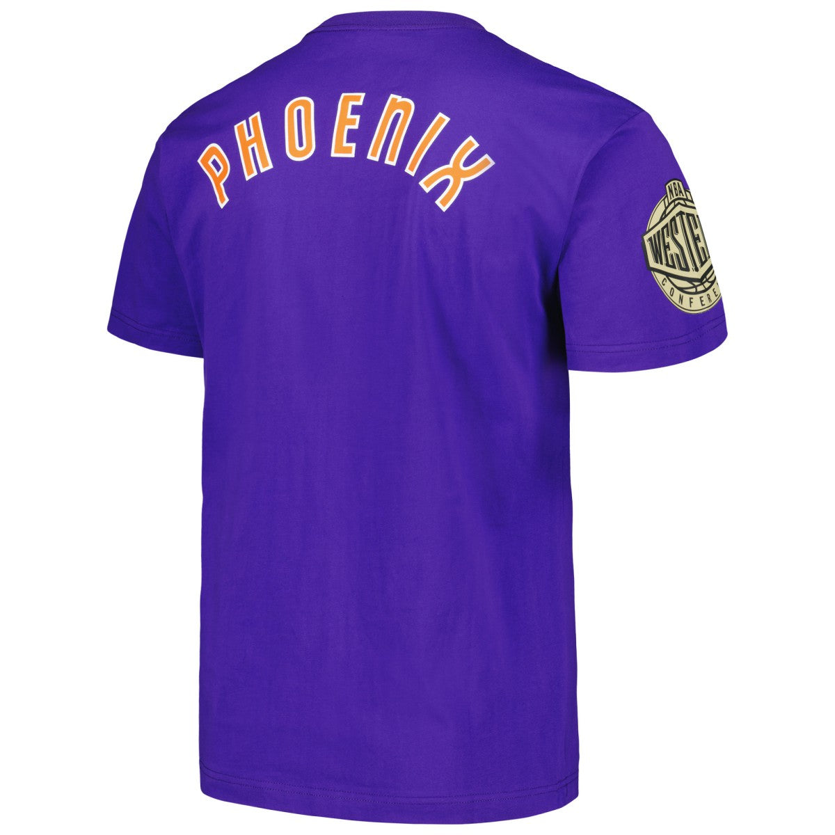 Phoenix Suns Hardwood Classics Team OG 2.0 Premium Vintage Logo T-Shirt - Purple on sale