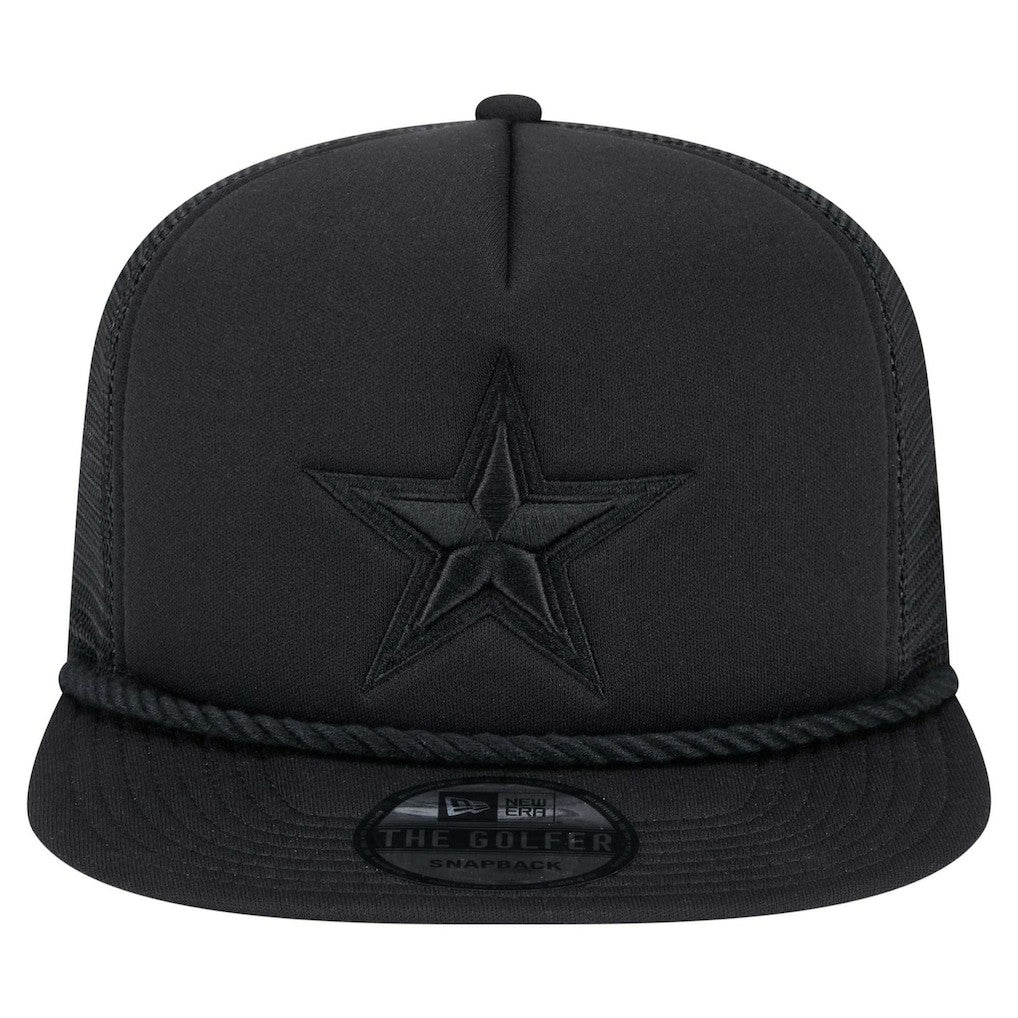 New Era Dallas Cowboys Black Active Tone Golfer Snapback Hat for sale