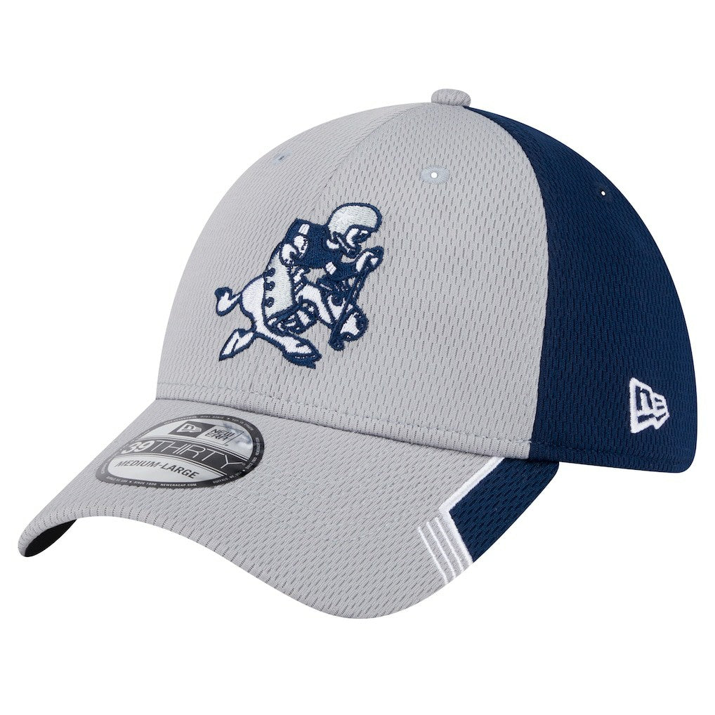 New Era Dallas Cowboys Gray Retro Joe Active Visor Trim 39THIRTY Flex Hat online