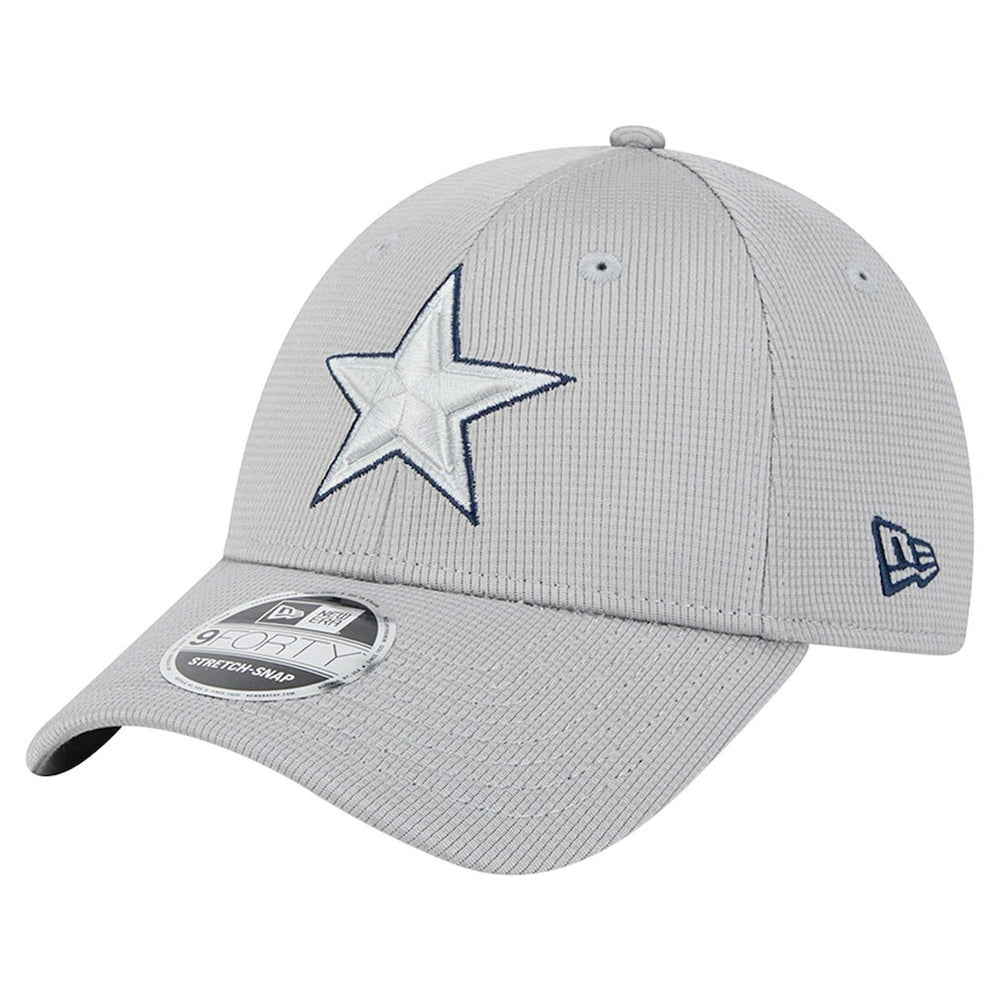 Dallas Cowboys New Era Male Adult Pivot 9FORTY Adjustable Hat - Gray discount
