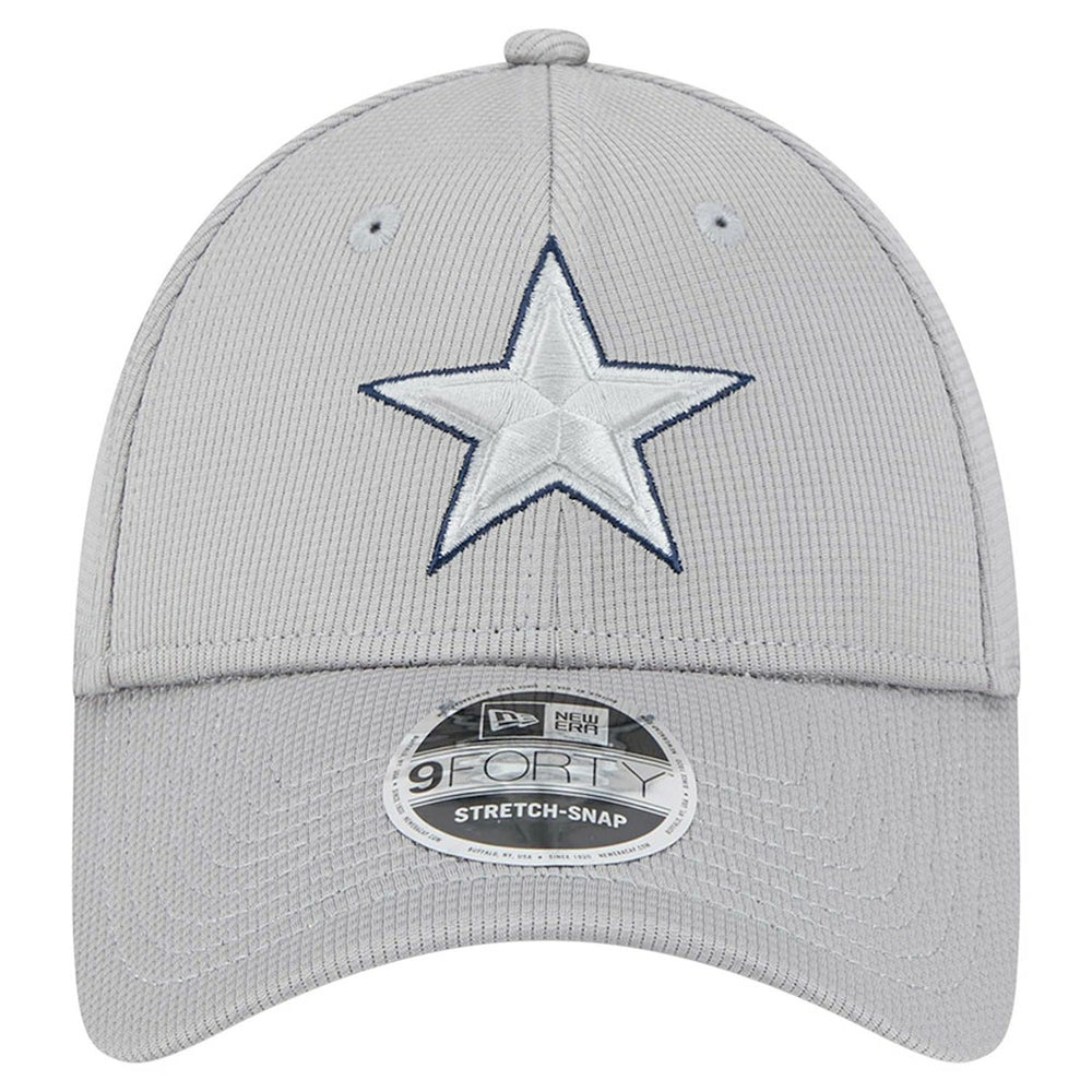 Dallas Cowboys New Era Male Adult Pivot 9FORTY Adjustable Hat - Gray discount