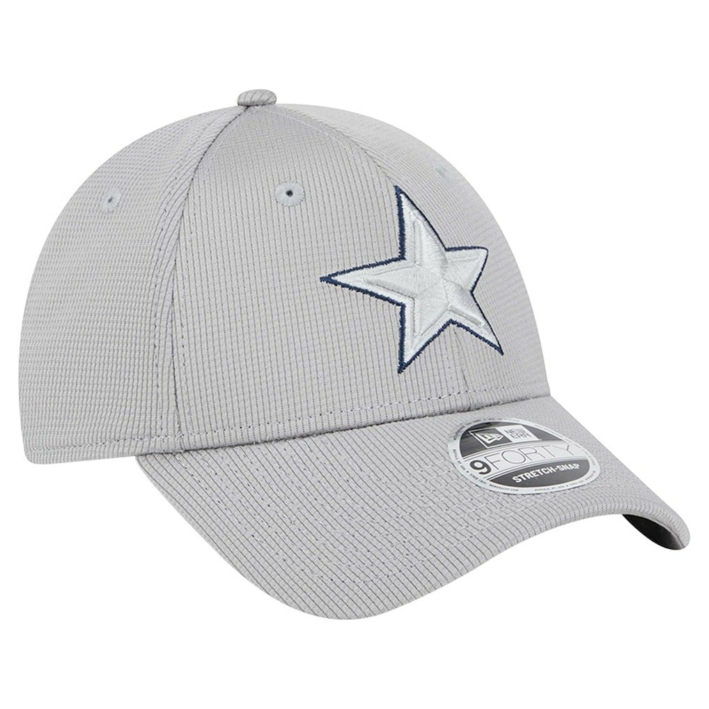 Dallas Cowboys New Era Male Adult Pivot 9FORTY Adjustable Hat - Gray discount