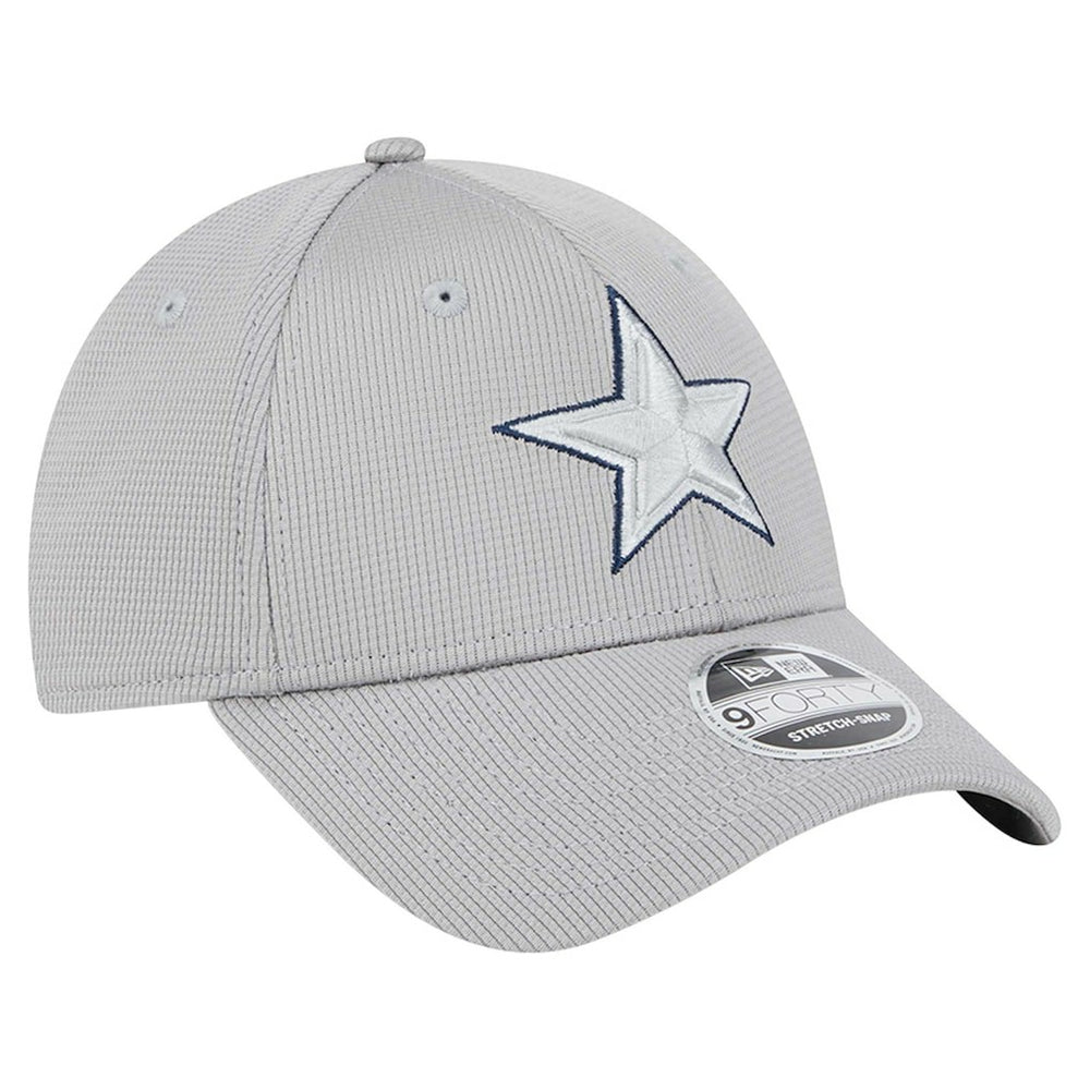 Dallas Cowboys New Era Male Adult Pivot 9FORTY Adjustable Hat - Gray discount