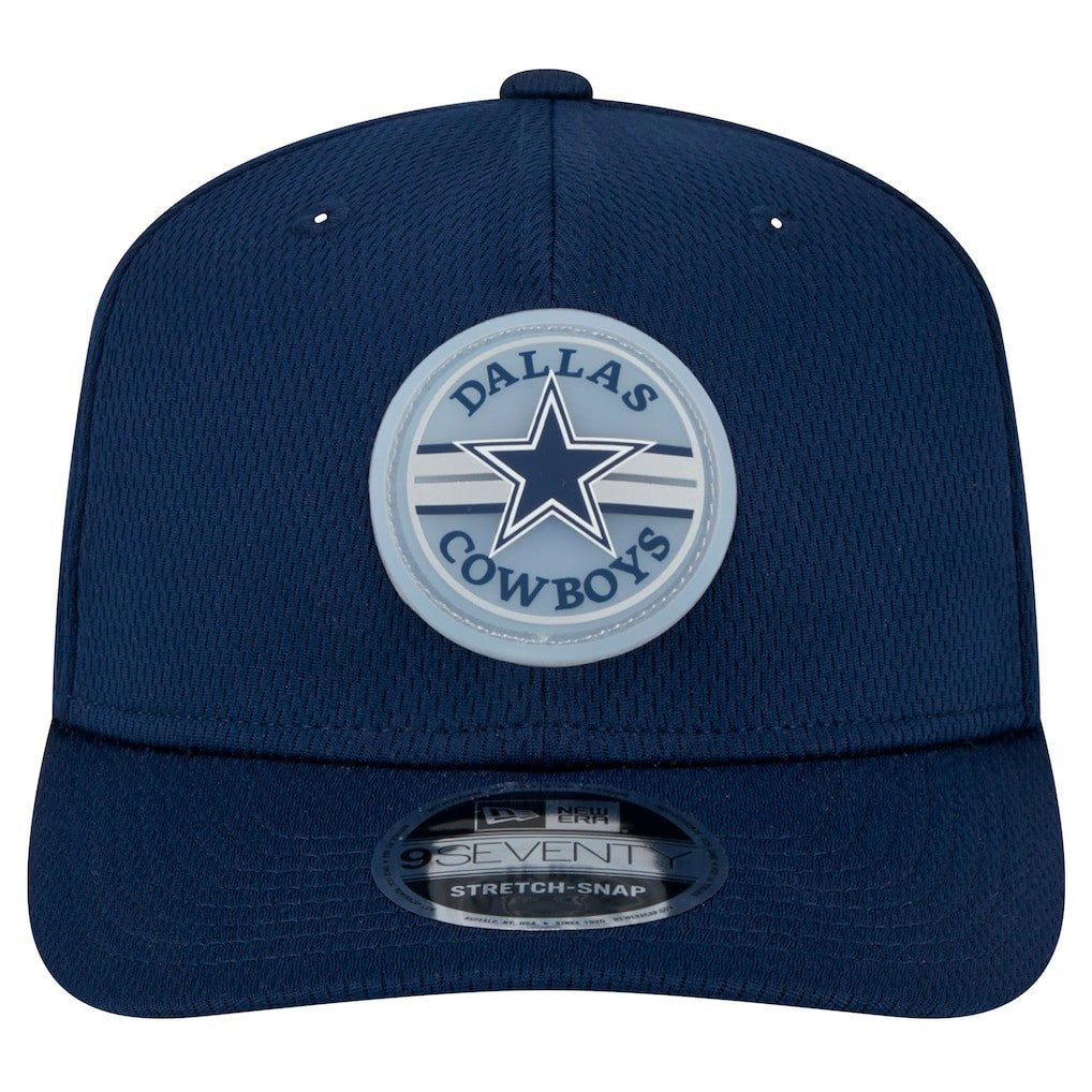 Dallas Cowboys New Era Adventure Patched 9SEVENTY Stretch-Snap Adjustable Hat - Navy cheap