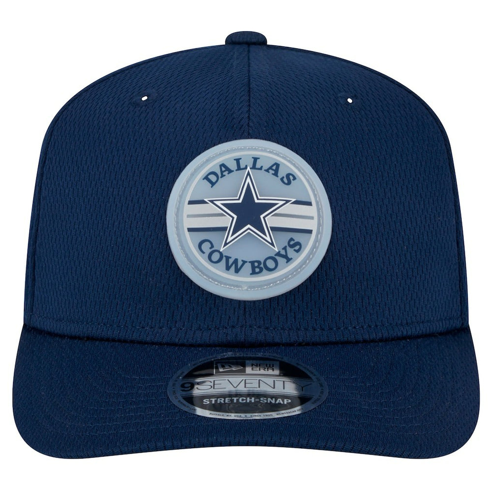 Dallas Cowboys New Era Adventure Patched 9SEVENTY Stretch-Snap Adjustable Hat - Navy cheap