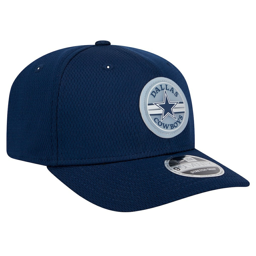 Dallas Cowboys New Era Adventure Patched 9SEVENTY Stretch-Snap Adjustable Hat - Navy cheap