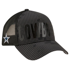 Dallas Cowboys New Era Midnight Ink Tonal A-Frame 9FORTY Adjustable Hat - Graphite discount