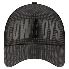 Dallas Cowboys New Era Midnight Ink Tonal A-Frame 9FORTY Adjustable Hat - Graphite discount