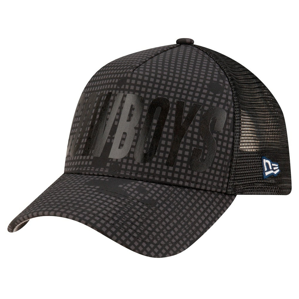 Dallas Cowboys New Era Midnight Ink Tonal A-Frame 9FORTY Adjustable Hat - Graphite discount