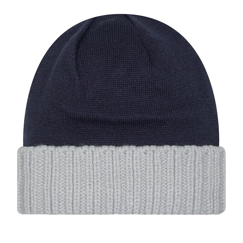 Dallas Cowboys New Era Oversize Cuffed Knit Hat - Navy/Gray for sale