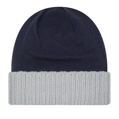 Dallas Cowboys New Era Oversize Cuffed Knit Hat - Navy/Gray for sale
