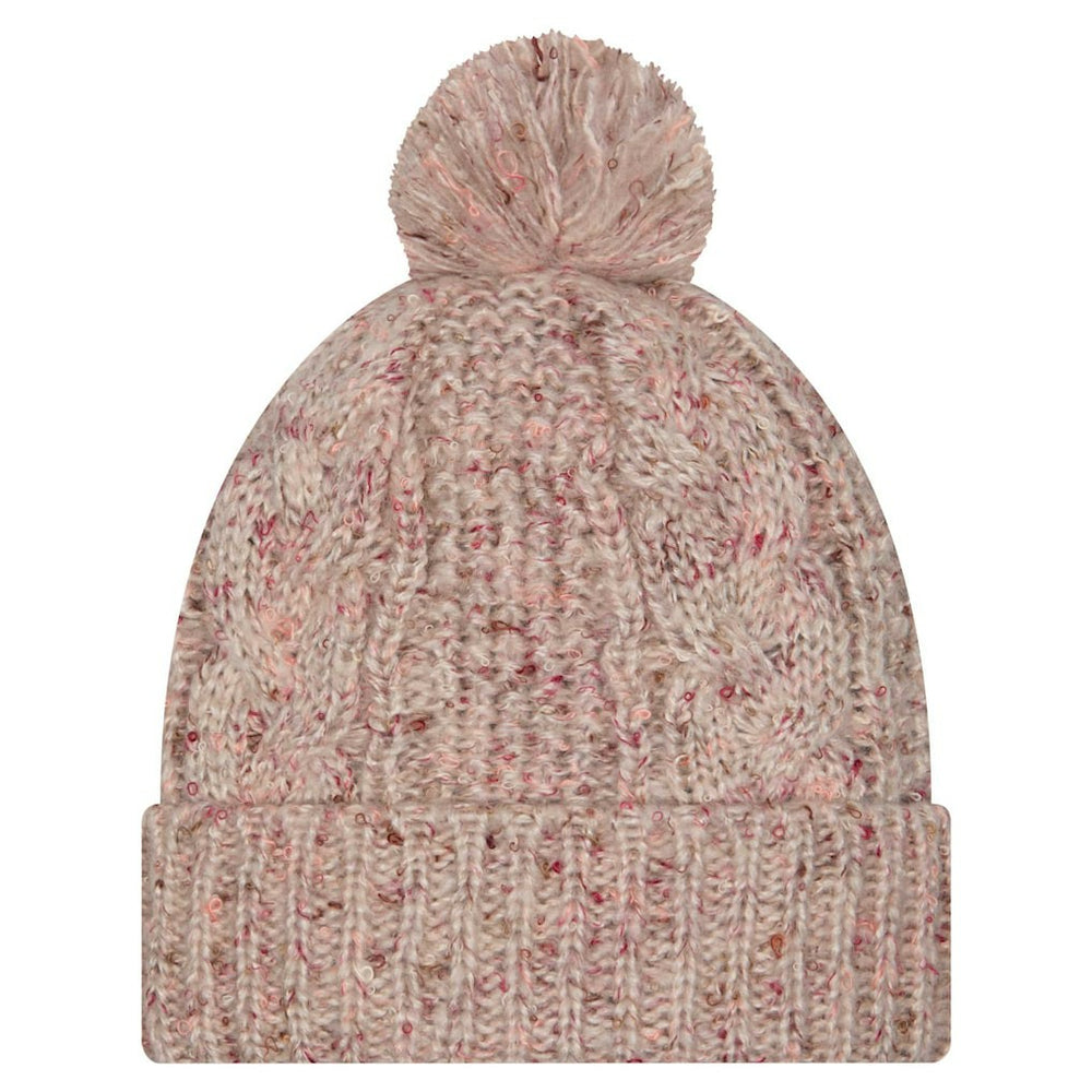 Dallas Cowboys New Era Women's Trendy Tone Cuffed Knit Hat with Pom - Stone on sale