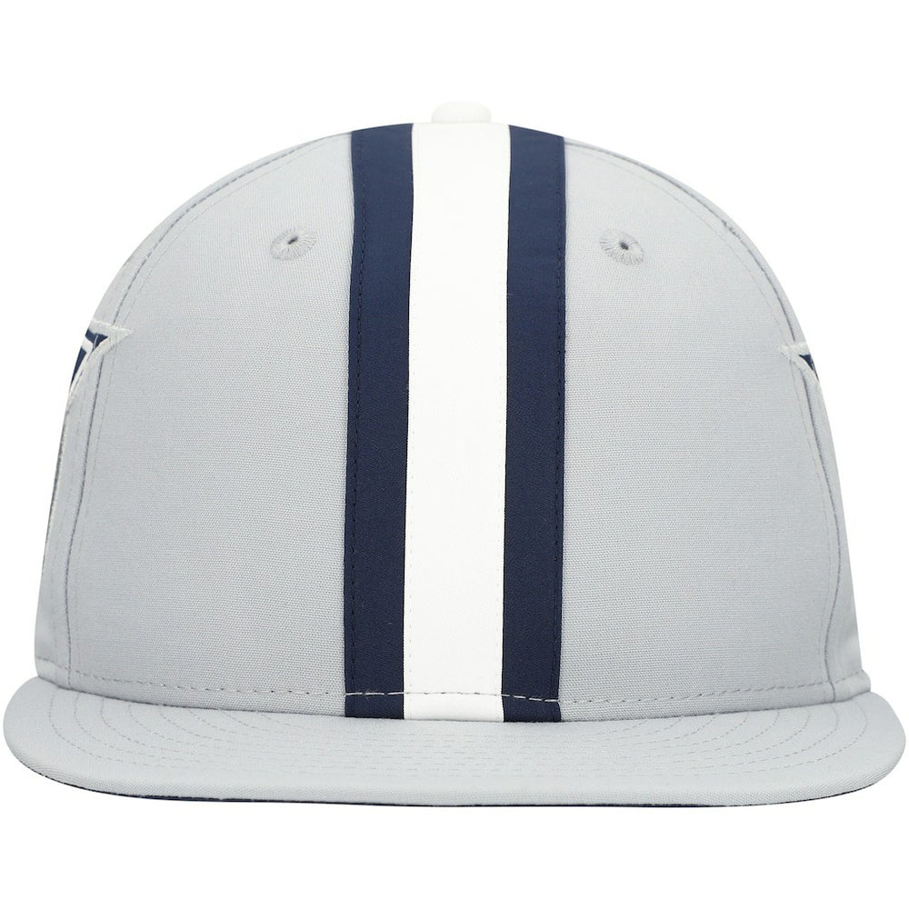 Dallas Cowboys New Era Helmet 9FIFTY Snapback Hat - Gray outlet