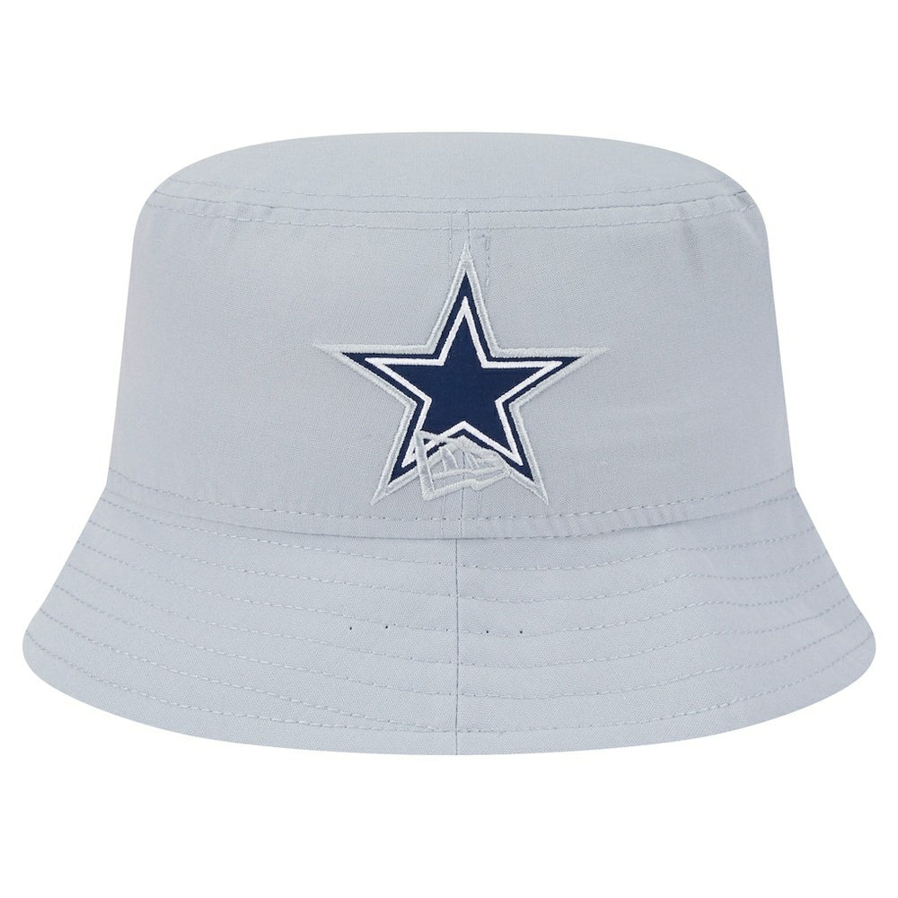 Dallas Cowboys New Era Helmet Bucket Hat - Gray for sale