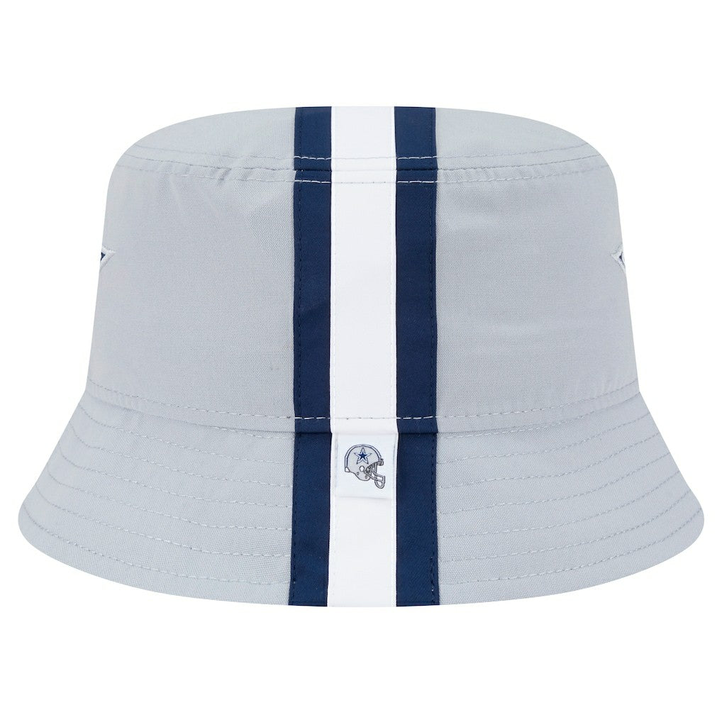 Dallas Cowboys New Era Helmet Bucket Hat - Gray for sale