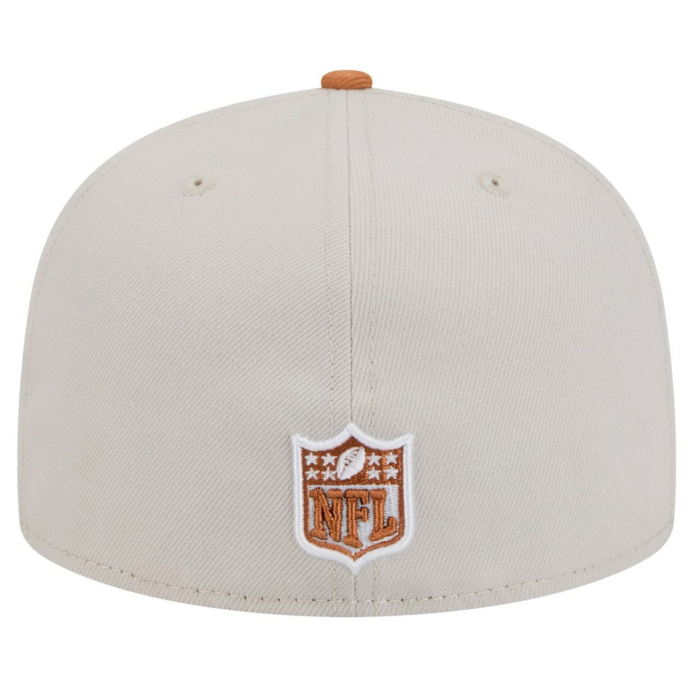 Dallas Cowboys New Era Two-Tone Color Pack 59FIFTY Fitted Hat - Stone/Brown for sale