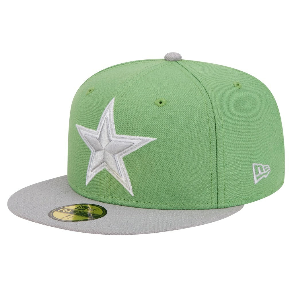 Dallas Cowboys New Era Two-Tone Color Pack 59FIFTY Fitted Hat - Green/Gray online