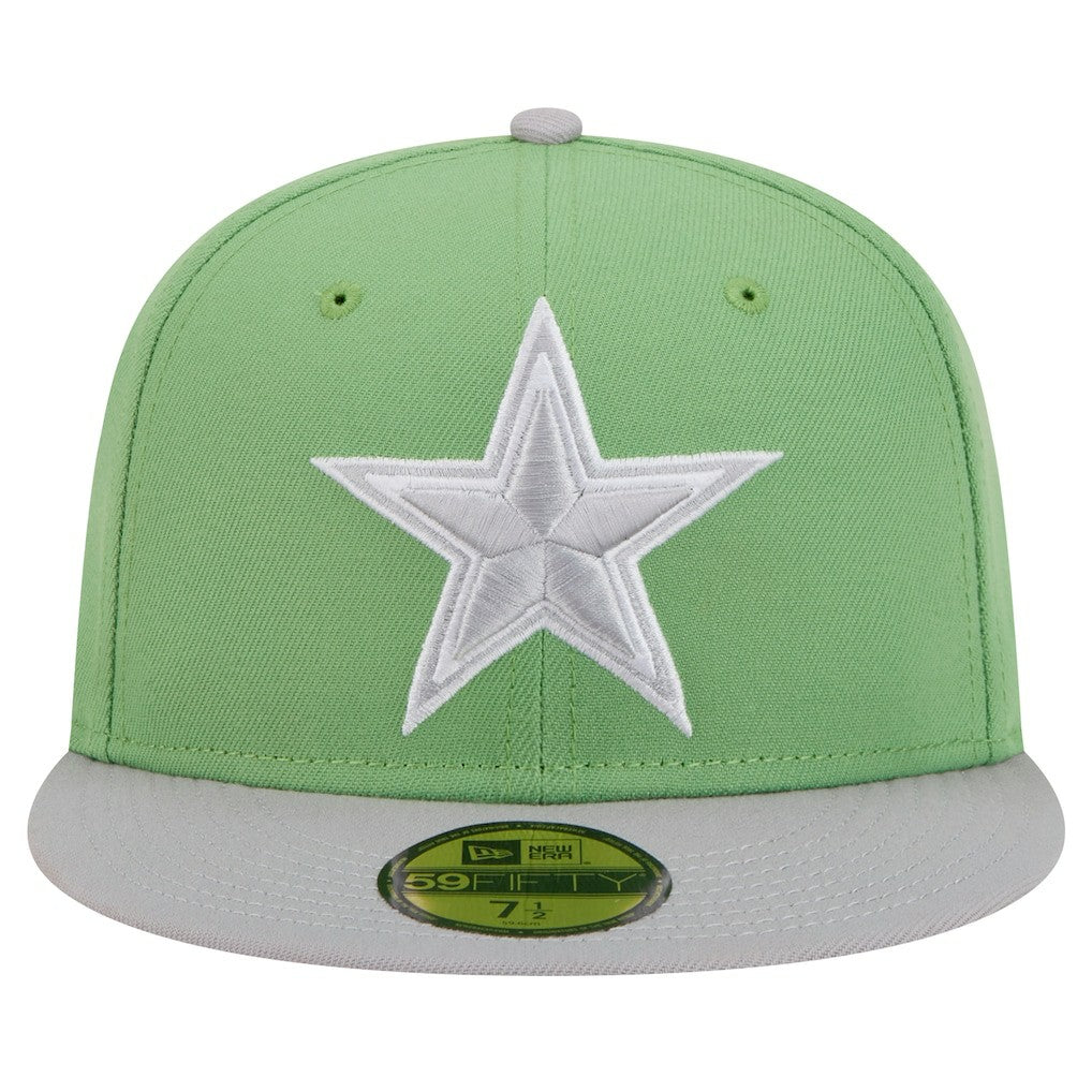Dallas Cowboys New Era Two-Tone Color Pack 59FIFTY Fitted Hat - Green/Gray online