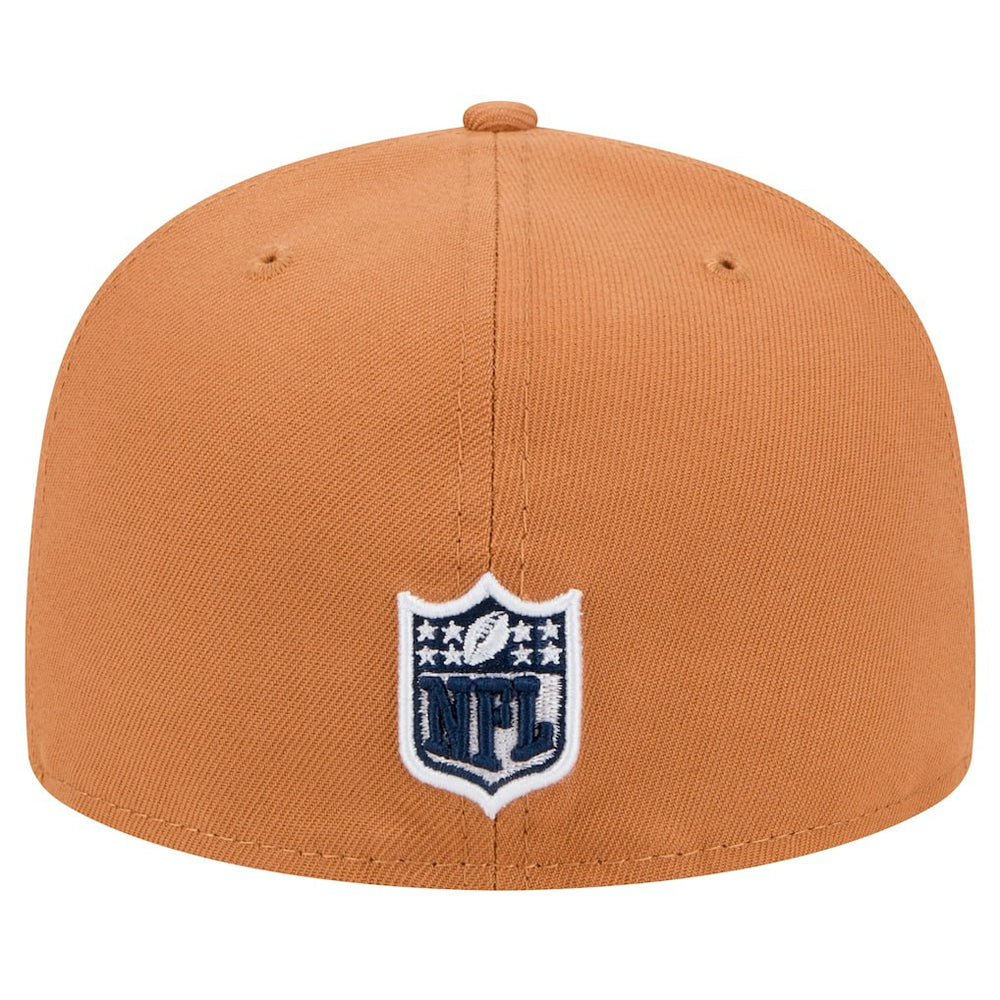 Dallas Cowboys New Era Color Pack Side Patch 59FIFTY Fitted Hat - Brown for sale