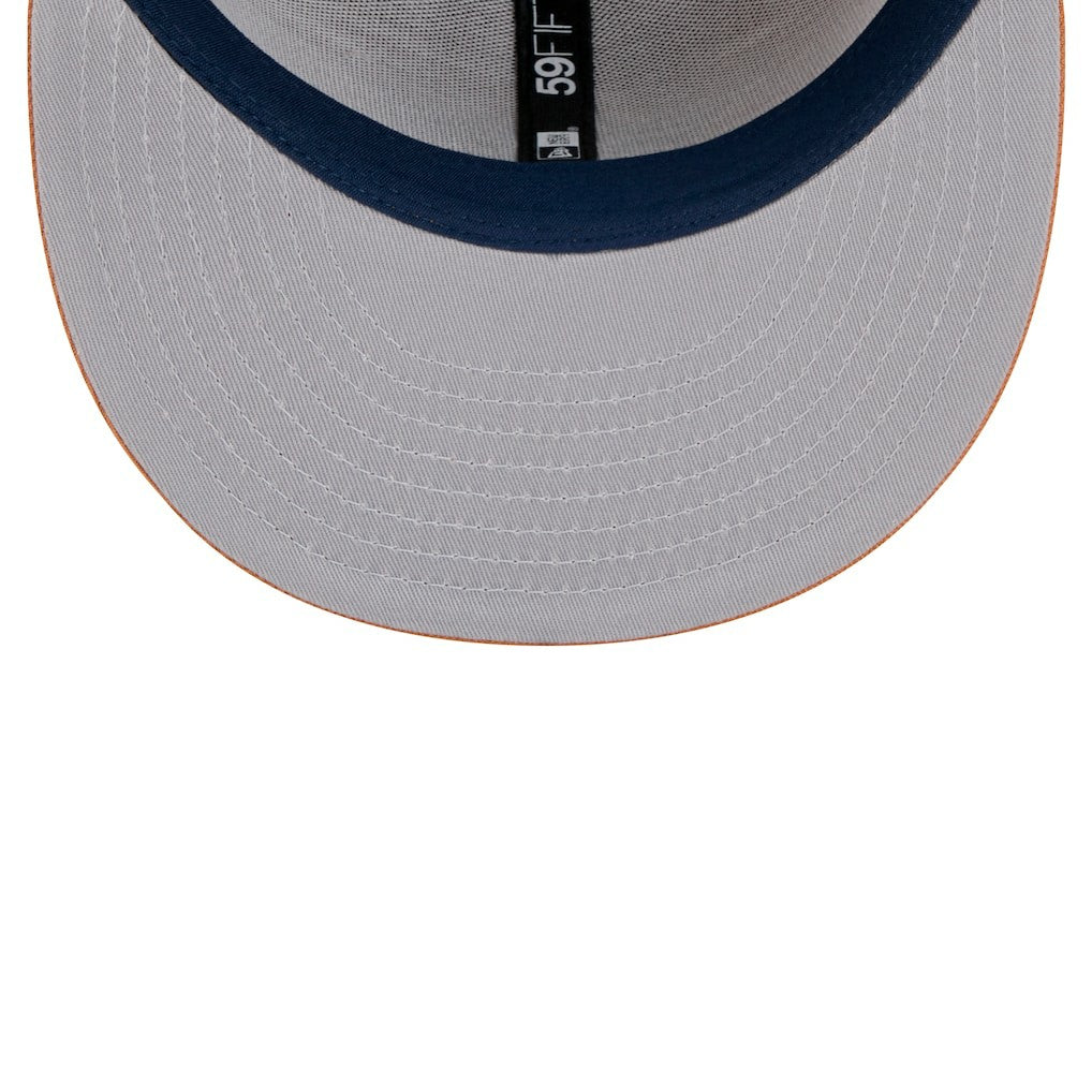 Dallas Cowboys New Era Color Pack Side Patch 59FIFTY Fitted Hat - Brown for sale