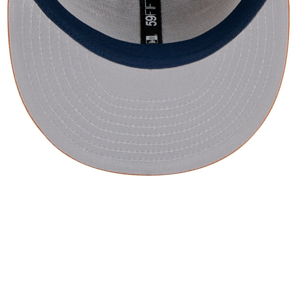 Dallas Cowboys New Era Color Pack Side Patch 59FIFTY Fitted Hat - Brown for sale