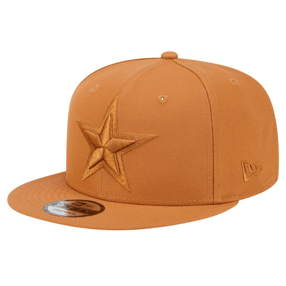 Dallas Cowboys New Era Tonal Color Pack 9FIFTY Snapback Hat - Brown cheap
