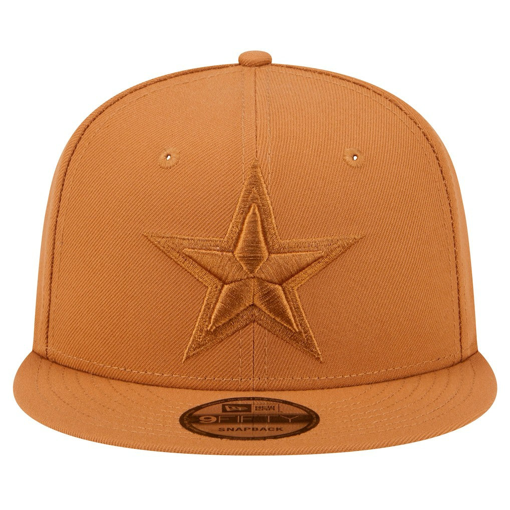 Dallas Cowboys New Era Tonal Color Pack 9FIFTY Snapback Hat - Brown cheap