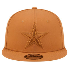 Dallas Cowboys New Era Tonal Color Pack 9FIFTY Snapback Hat - Brown cheap