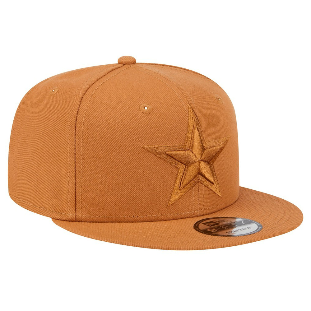 Dallas Cowboys New Era Tonal Color Pack 9FIFTY Snapback Hat - Brown cheap