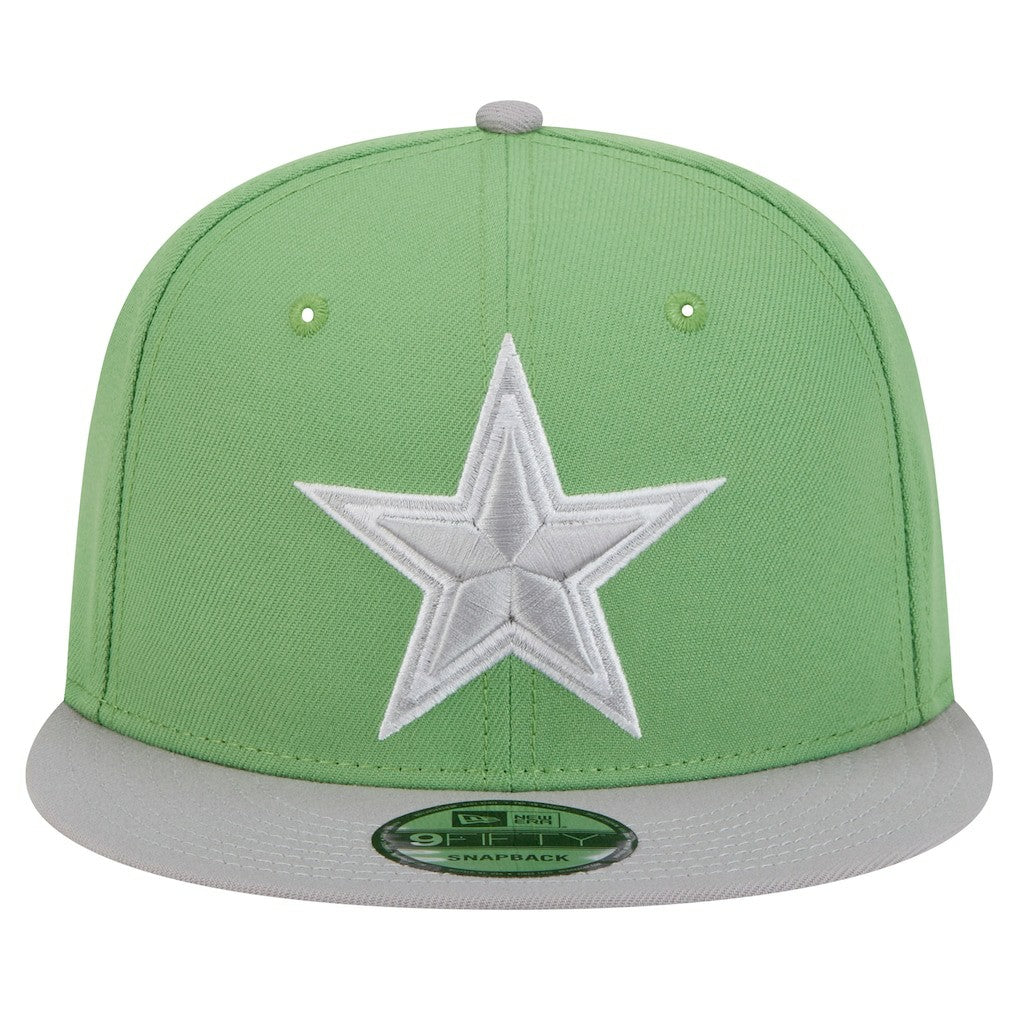 Dallas Cowboys New Era Two-Tone Color Pack 9FIFTY Snapback Hat - Green outlet