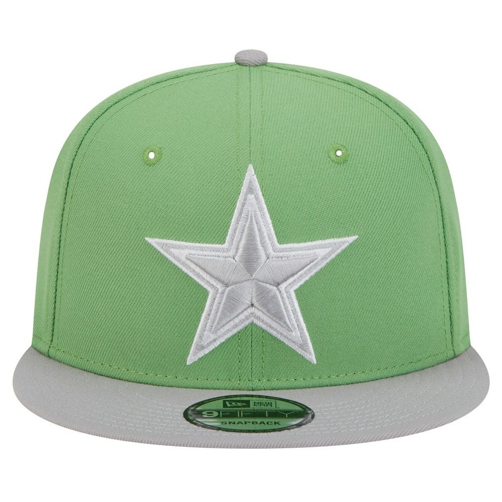 Dallas Cowboys New Era Two-Tone Color Pack 9FIFTY Snapback Hat - Green outlet