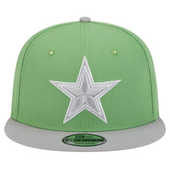 Dallas Cowboys New Era Two-Tone Color Pack 9FIFTY Snapback Hat - Green outlet