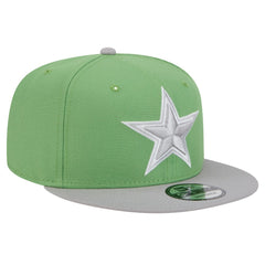 Dallas Cowboys New Era Two-Tone Color Pack 9FIFTY Snapback Hat - Green outlet