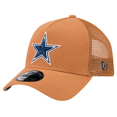 Dallas Cowboys New Era Color Pack Side Patch A-Frame 9FORTY Adjustable Hat - Brown outlet