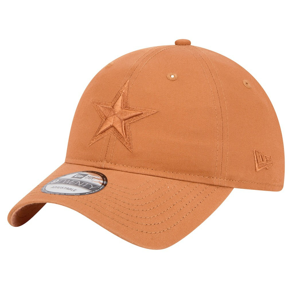 Dallas Cowboys New Era Tonal Color Pack 9TWENTY Adjustable Hat - Brown on sale